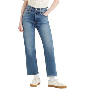 Levi’s women’s ribcage straight ankle jeans - Blue